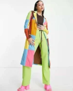 Anthony Lexa Sex Education S04 Multicolor Long Coat
