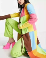 Anthony Lexa Sex Education S04 Multicolor Long Coat