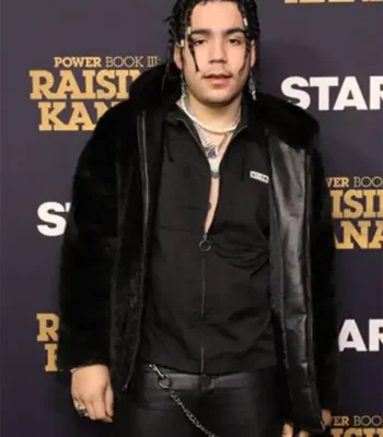 Antonio Ortiz Power Book III Raising Kanan Black Jacket