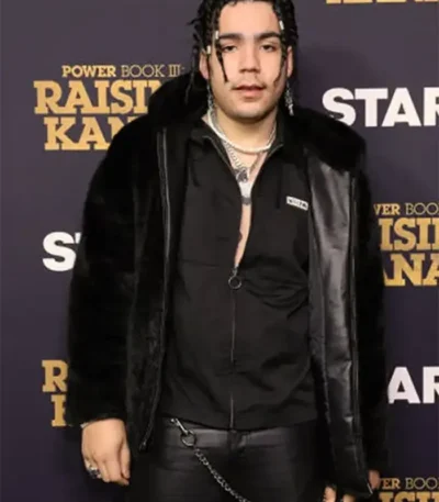 Antonio Ortiz Power Book III Raising Kanan Black Jacket