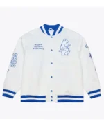 Arctic White Chicago Cubs Lightweight Satin Jacket