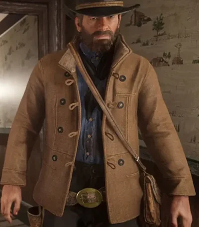 Arthur Morgan RDR2 Brown Scout Cord Jacket