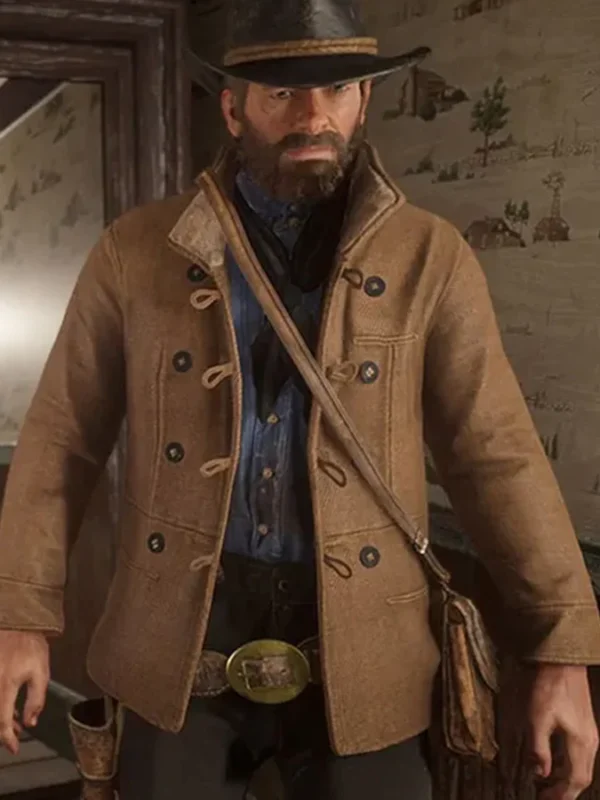 Arthur Morgan RDR2 Brown Scout Cord Jacket