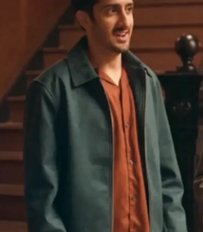 Arvind The Sex Lives of College Girls Blue Jacket