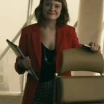 Ashley Barrett The Boys Red Blazer