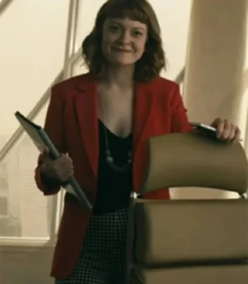 Ashley Barrett The Boys Red Blazer