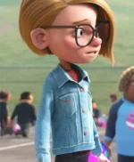 Ava Morse Ron’s Gone Wrong Blue Denim Jacket