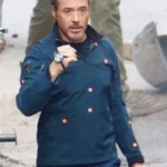 Avengers Endgame Tony Stark Blue Jacket