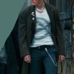Axel Stranger Things Black Wool Coat