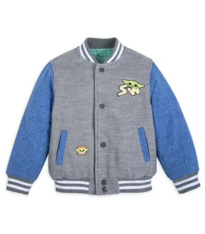Baby Yoda The Force Varsity Jacket