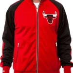 Backboard Chicago Bulls Red Track Jacket