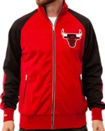 Backboard Chicago Bulls Red Track Jacket
