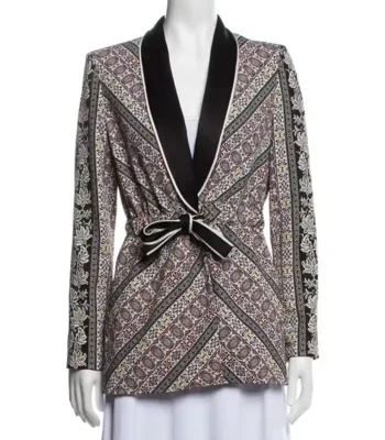 Barbara Whitmore Stargirl S03 Tie Front Blazer