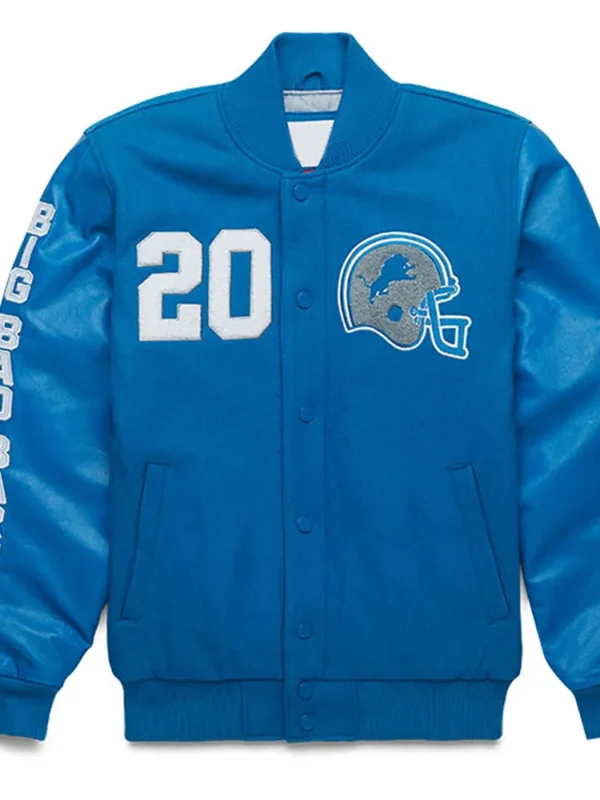 Barry Sanders Detroit Lions Jacket