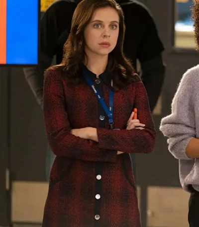 Bel Powley The Morning Show Claire Conway Coat