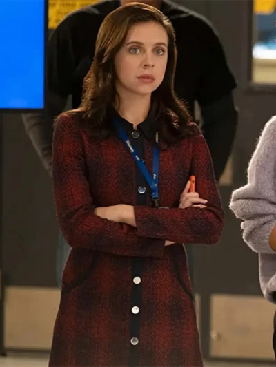 Bel Powley The Morning Show Claire Conway Coat