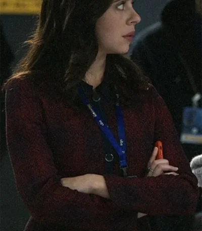Bel Powley The Morning Show Claire Conway Coat
