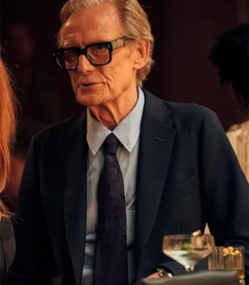 Bill Nighy Role Play 2024 Blue Blazer