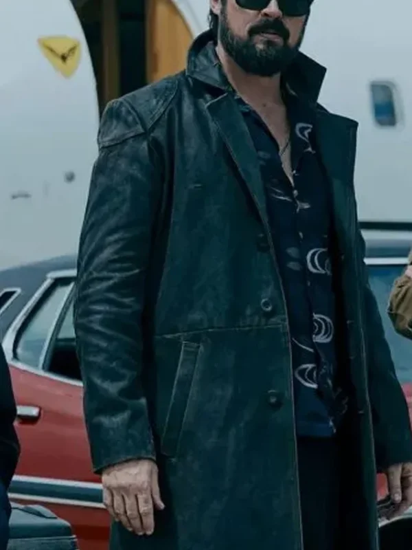 Billy Butcher The Boys Black Trench Coat