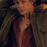 Billy Stranger Things Brown Leather Bomber Jacket