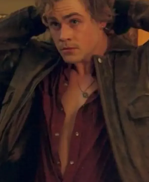 Billy Stranger Things Brown Leather Bomber Jacket