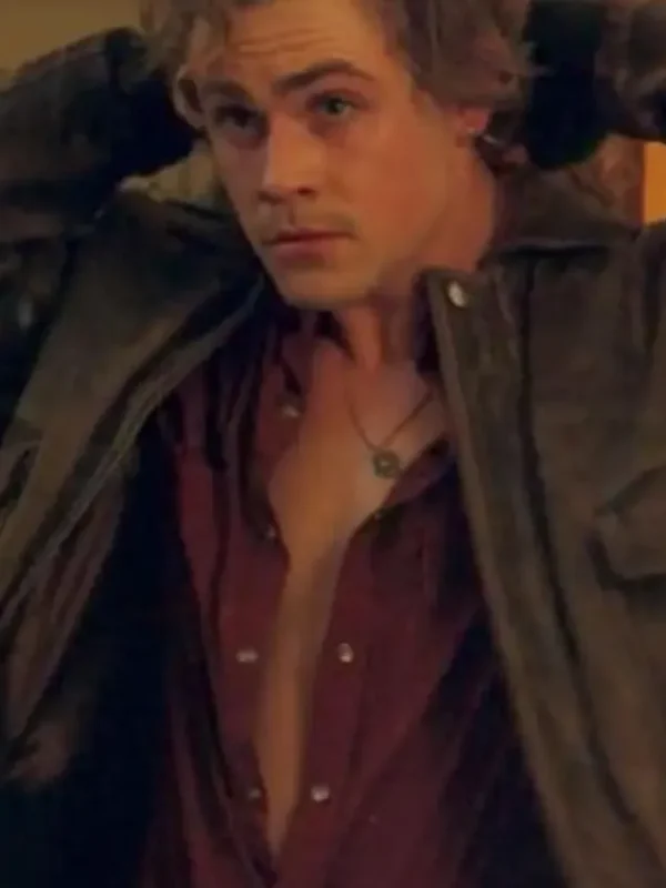 Billy Stranger Things Brown Leather Bomber Jacket