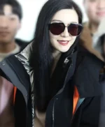 Bingbing Fan The 355 Lin Mi Sheng Black Coat