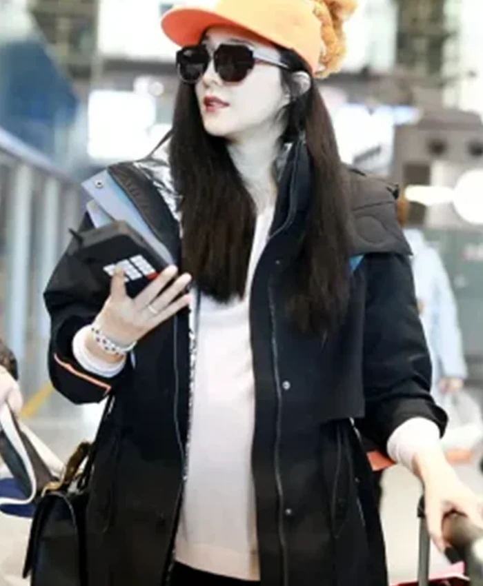 Bingbing Fan The 355 Lin Mi Sheng Black Coat Bingbing Fan The 355 Lin Mi Sheng Black Coat