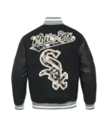 Chicago White Sox Prep Varsity Wool/Leather Jacket