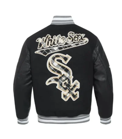 Chicago White Sox Prep Varsity Wool/Leather Jacket