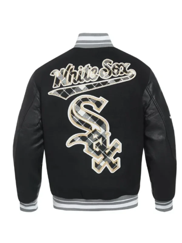 Chicago White Sox Prep Varsity Wool/Leather Jacket
