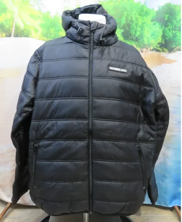 Black Puffy Cleveland Cavaliers Cavs Coat