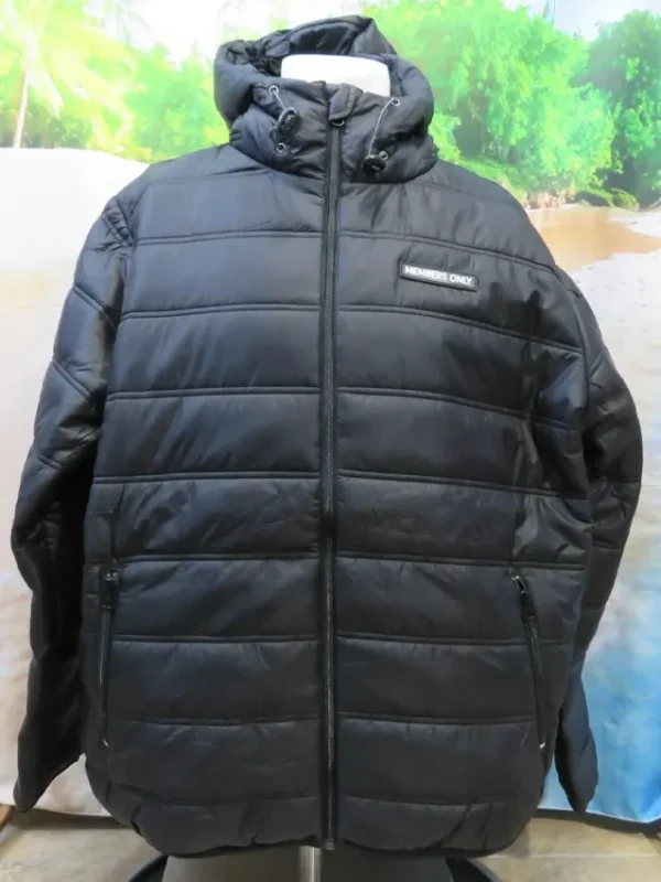 Black Puffy Cleveland Cavaliers Cavs Coat