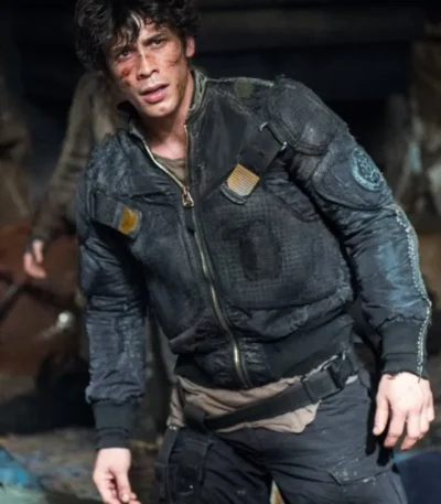 Bob Morley The 100 S5 Bellamy Blake Black Jacket