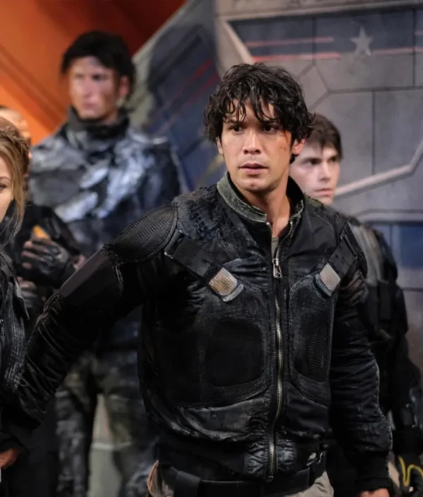 Bob Morley The 100 S5 Bellamy Blake Black Jacket