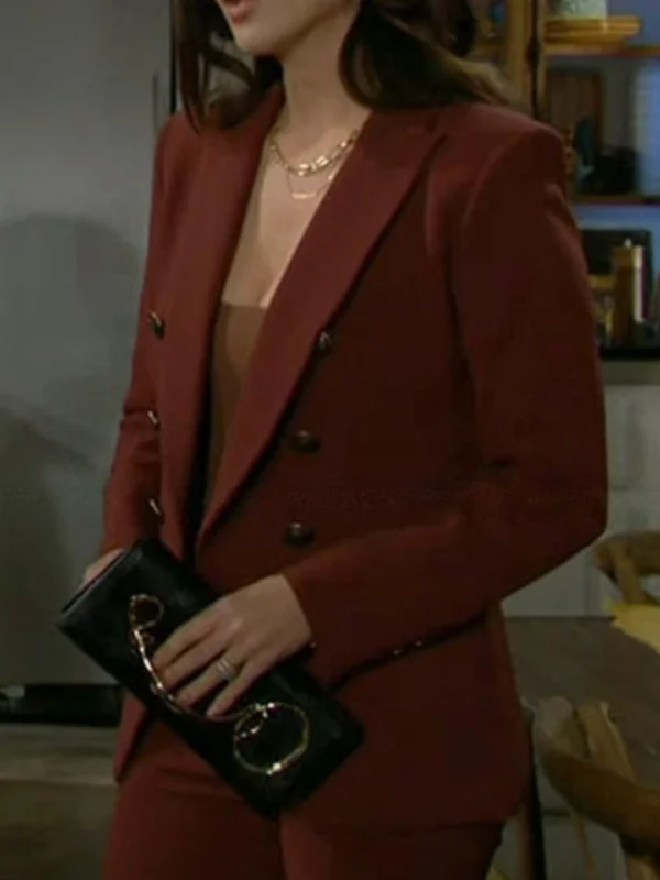 Bold And The Beautiful Steffy Forrester Red Blazer