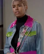 Bold and The Beautiful Paris Buckingham Blue Denim Jacket
