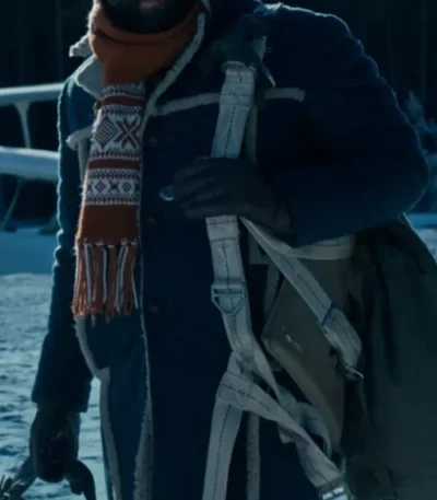 Brett Gelman Stranger Things Blue Fur Coat
