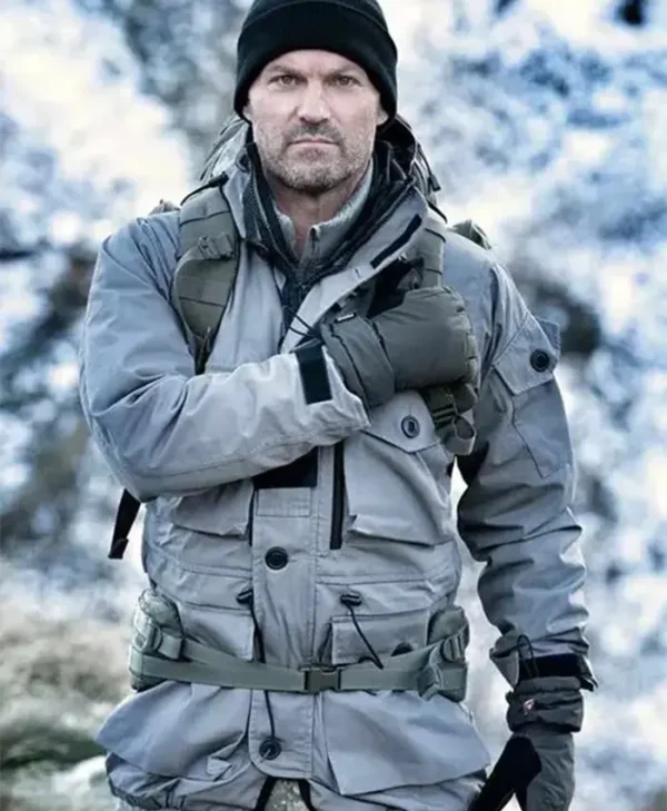 Brian Austin Green Special Forces World’s Toughest Test Grey Jacket