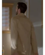 Brian Shrinking S02 Beige Cotton Coat