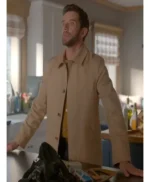 Brian Shrinking S02 Beige Cotton Coat