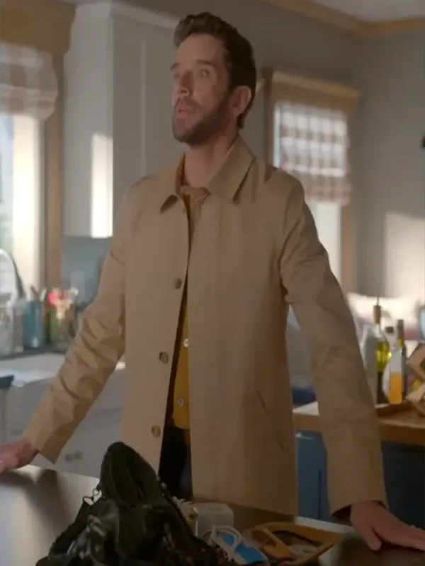 Brian Shrinking S02 Beige Cotton Coat