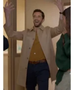 Brian Shrinking S02 Beige Cotton Coat