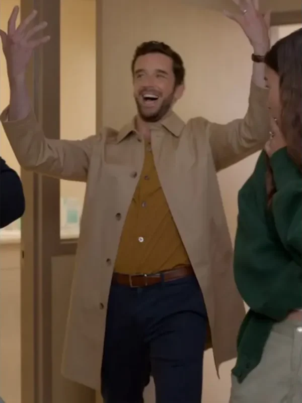 Brian Shrinking S02 Beige Cotton Coat