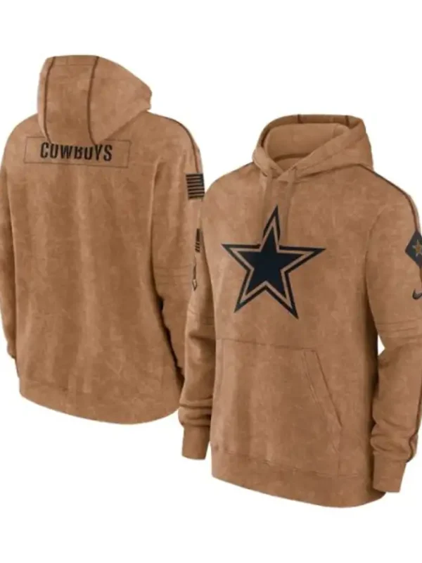 Brown Cowboys Hoodie