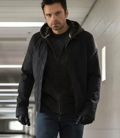 Bucky Barnes The Falcon and the Winter Soldier Black Jacket