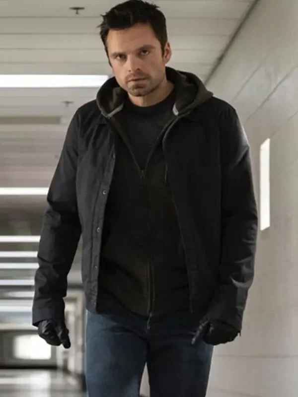 Bucky Barnes The Falcon and the Winter Soldier Black Jacket