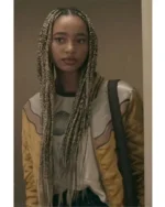Superman and Lois S02 Natalie Irons Yellow Bomber Jacket