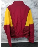 90’s Cleveland Cavaliers Warm Up Full Zip Red Jacket