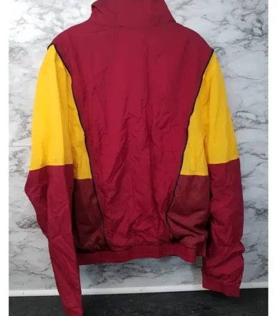 90’s Cleveland Cavaliers Warm Up Full Zip Red Jacket